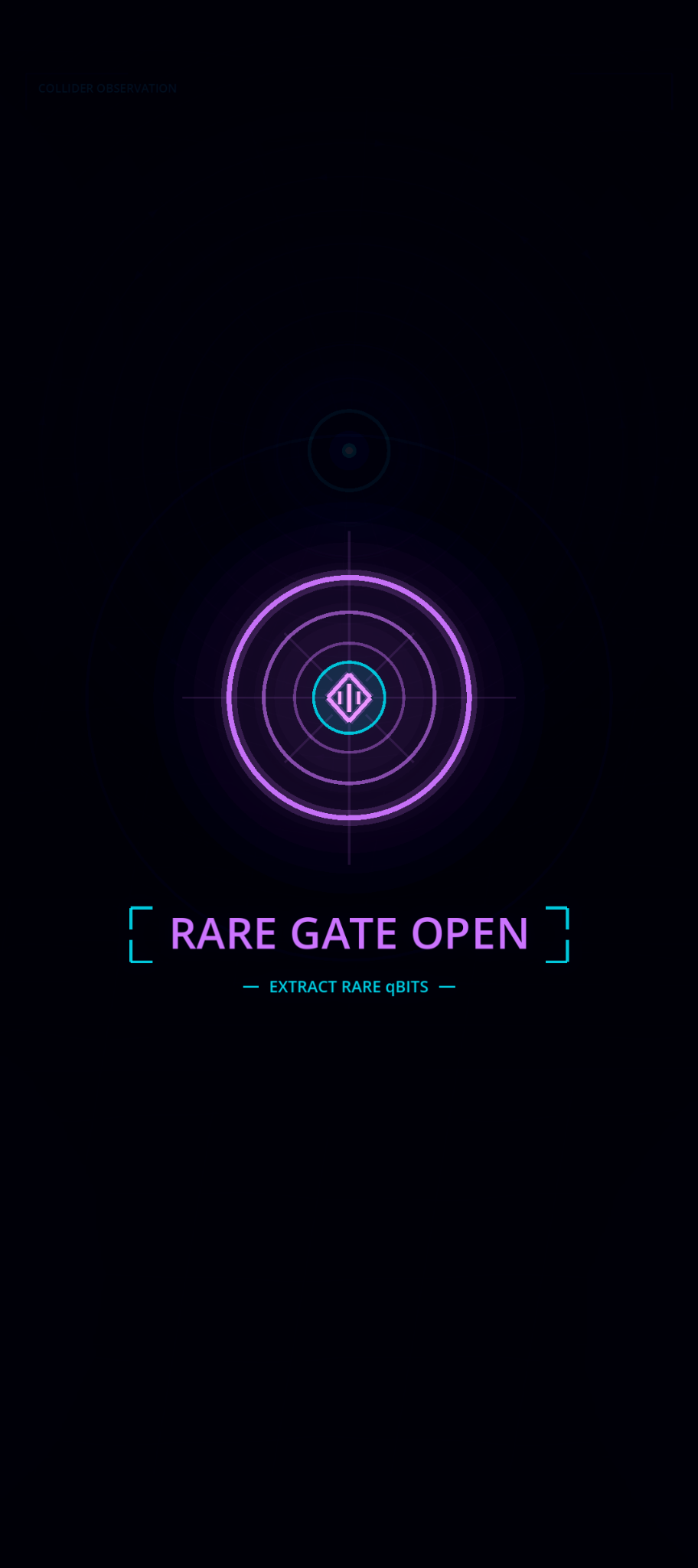 qup screenshot: Rare Gate open